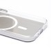 Чехол-накладка для Apple iPhone 15 (белый) - SM025 SafeMag