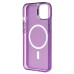 Чехол-накладка для Apple iPhone 13 (фиолетовый) - SM025 SafeMag