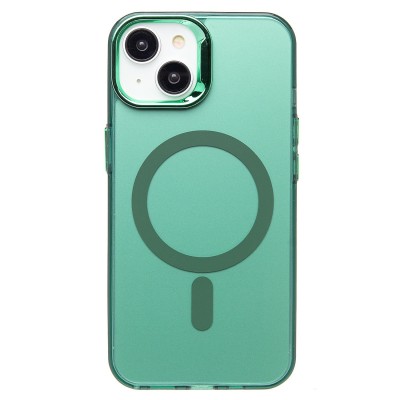 Чехол-накладка для Apple iPhone 14 (зеленый) - SM025 SafeMag