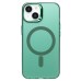 Чехол-накладка для Apple iPhone 14 (зеленый) - SM025 SafeMag