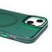 Чехол-накладка для Apple iPhone 14 (зеленый) - SM025 SafeMag