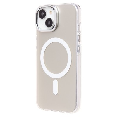 Чехол-накладка для Apple iPhone 13 (белый) - SM025 SafeMag
