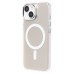Чехол-накладка для Apple iPhone 13 (белый) - SM025 SafeMag