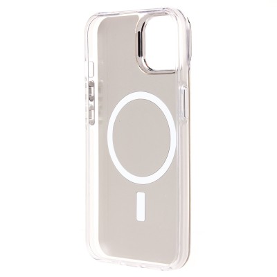Чехол-накладка для Apple iPhone 13 (белый) - SM025 SafeMag