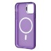 Чехол-накладка для Apple iPhone 11 (фиолетовый) - SM025 SafeMag