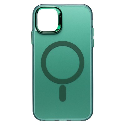 Чехол-накладка для Apple iPhone 11 (зеленый) - SM025 SafeMag
