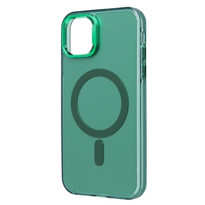 Чехол-накладка для Apple iPhone 11 (зеленый) - SM025 SafeMag