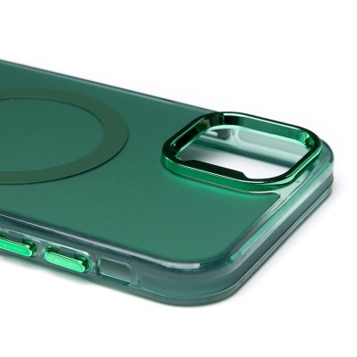 Чехол-накладка для Apple iPhone 11 (зеленый) - SM025 SafeMag