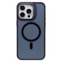 Чехол-накладка для Apple iPhone 15 Pro Max (черный) - SM026 SafeMag