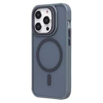 Чехол-накладка для Apple iPhone 14 Pro (серый) - SM026 SafeMag