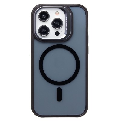 Чехол-накладка для Apple iPhone 14 Pro (черный) - SM026 SafeMag