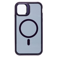 Чехол-накладка для Apple iPhone 11 (темно-фиолетовый) - SM026 SafeMag