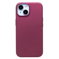 Чехол-накладка для Apple iPhone 15 (бордовый) - SC345