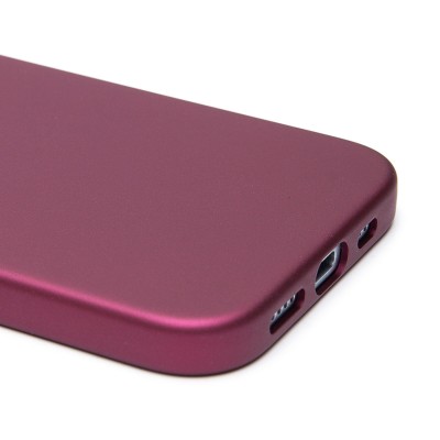 Чехол-накладка для Apple iPhone 15 (бордовый) - SC345