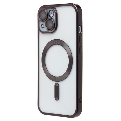 Чехол-накладка для Apple iPhone 15 (черный) - SM027 SafeMag