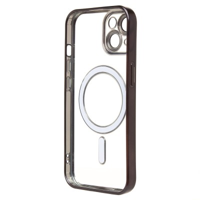 Чехол-накладка для Apple iPhone 15 (черный) - SM027 SafeMag