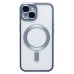 Чехол-накладка для Apple iPhone 15 (синий) - SM027 SafeMag