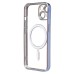 Чехол-накладка для Apple iPhone 15 (синий) - SM027 SafeMag