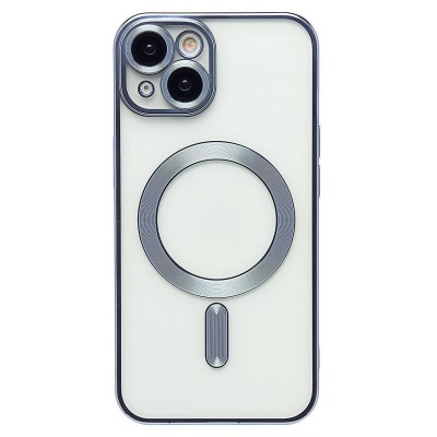 Чехол-накладка для Apple iPhone 14 (синий) - SM027 SafeMag Чехол-накладка для Apple iPhone 14 (синий) - SM027 SafeMag