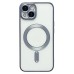 Чехол-накладка для Apple iPhone 14 (синий) - SM027 SafeMag