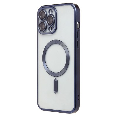 Чехол-накладка для Apple iPhone 13 Pro Max (титановый синий) - SM027 SafeMag
