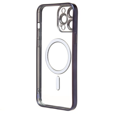 Чехол-накладка для Apple iPhone 13 Pro Max (титановый синий) - SM027 SafeMag