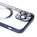 Чехол-накладка для Apple iPhone 13 Pro Max (титановый синий) - SM027 SafeMag