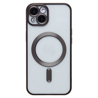 Чехол-накладка для Apple iPhone 13 (черный) - SM027 SafeMag