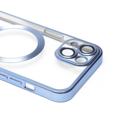 Чехол-накладка для Apple iPhone 13 (синий) - SM027 SafeMag