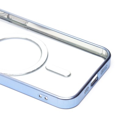 Чехол-накладка для Apple iPhone 13 (синий) - SM027 SafeMag