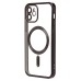 Чехол-накладка для Apple iPhone 12 (черный) - SM027 SafeMag