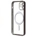 Чехол-накладка для Apple iPhone 12 (черный) - SM027 SafeMag