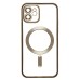 Чехол-накладка для Apple iPhone 12 (золотой) - SM027 SafeMag