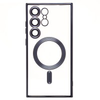 Чехол-накладка для Samsung Galaxy S24 Ultra (титановый синий) - SM027 SafeMag