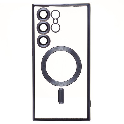 Чехол-накладка для Samsung Galaxy S24 Ultra (титановый синий) - SM027 SafeMag Чехол-накладка для Samsung Galaxy S24 Ultra (титановый синий) - SM027 SafeMag