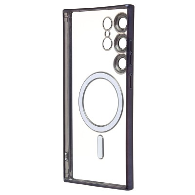 Чехол-накладка для Samsung Galaxy S24 Ultra (титановый синий) - SM027 SafeMag