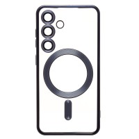 Чехол-накладка для Samsung Galaxy S24 (голубой титановый) SM027 SafeMag