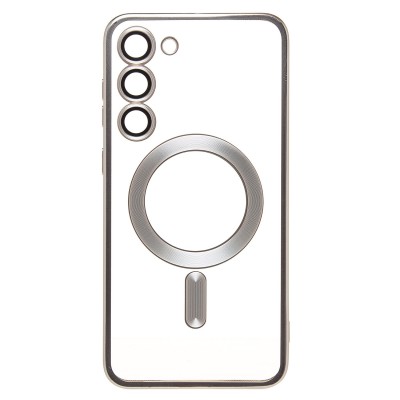 Чехол-накладка для Samsung Galaxy S23+ (серебяный) - SM027 SafeMag