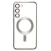 Чехол-накладка для Samsung Galaxy S23+ (серебяный) - SM027 SafeMag