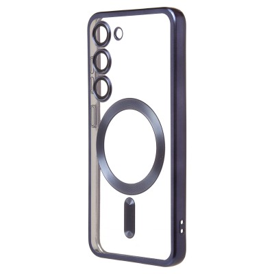 Чехол-накладка для Samsung Galaxy S23 (титановый синий) - SM027 SafeMag
