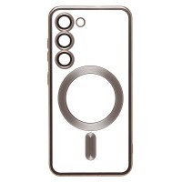 Чехол-накладка для Samsung Galaxy S23 (титановый) - SM027 SafeMag
