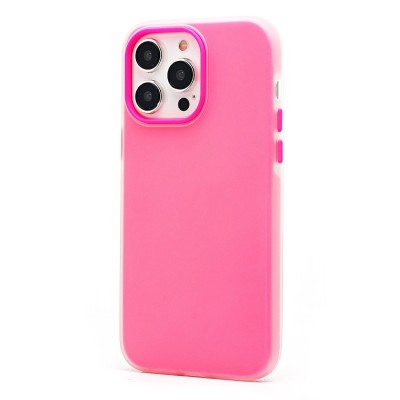 Чехол-накладка для Apple iPhone 14 Pro Max (розовый) - SC346