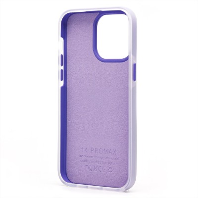 Чехол-накладка для Apple iPhone 14 Pro Max (фиолетовый) - SC346