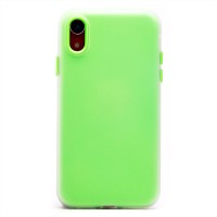 Чехол-накладка для Apple iPhone XR (зеленый) - SC346