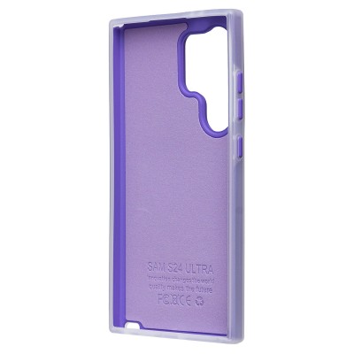 Чехол-накладка для Samsung Galaxy S24 Ultra (фиолетовый) - SC346