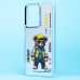 Чехол-накладка для Xiaomi Poco C65 (мишка) (прозрачный) - PC092