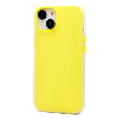 Чехол-накладка для Apple iPhone 14 (желтый) - SC346