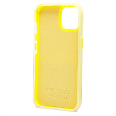 Чехол-накладка для Apple iPhone 14 (желтый) - SC346