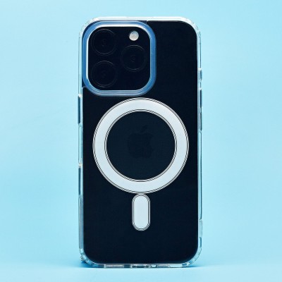 Чехол-накладка для Apple iPhone 16 Pro (прозрачный) - SM006 SafeMag