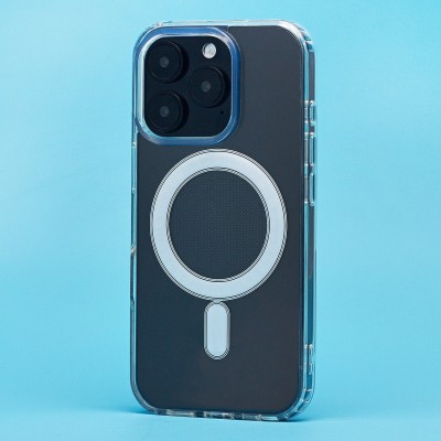 Чехол-накладка для Apple iPhone 16 Pro (прозрачный) - SM006 SafeMag